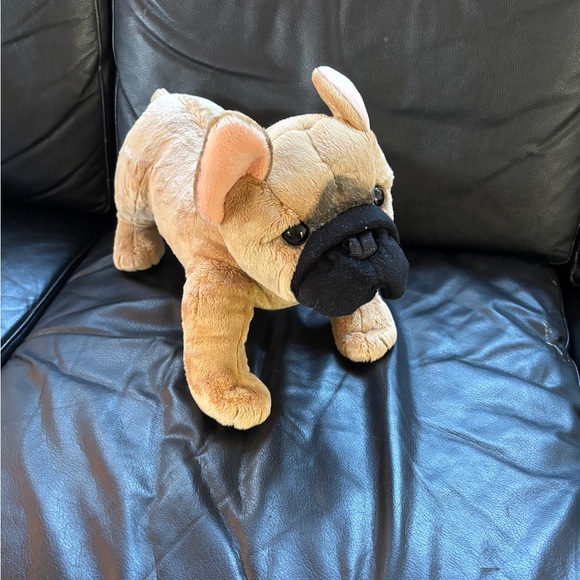 Folkmanis French Bulldog Puppet - Picture 4 of 5